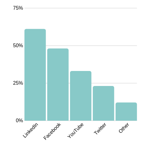 Professional Social Media Platform Usage